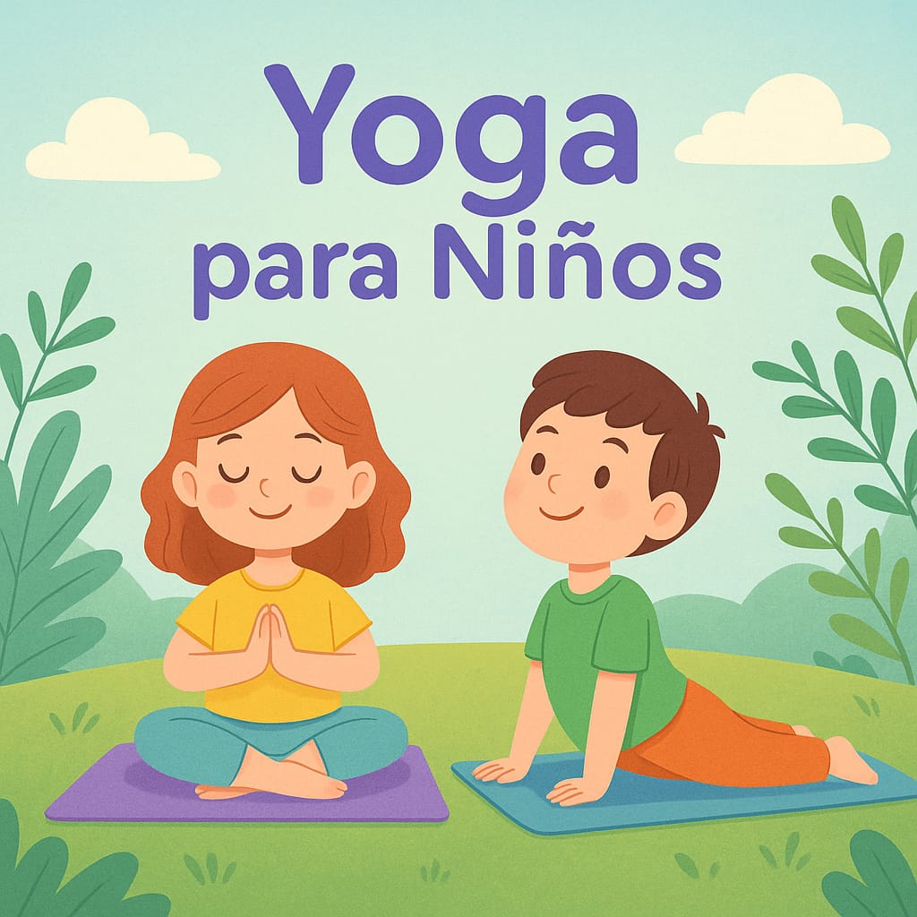 Yoga para Niños – Miércoles 2 de julio a las 19:00 h. Actividad con cuento, música y relajación para peques. Organiza Club Tinajas Villarrobledo.